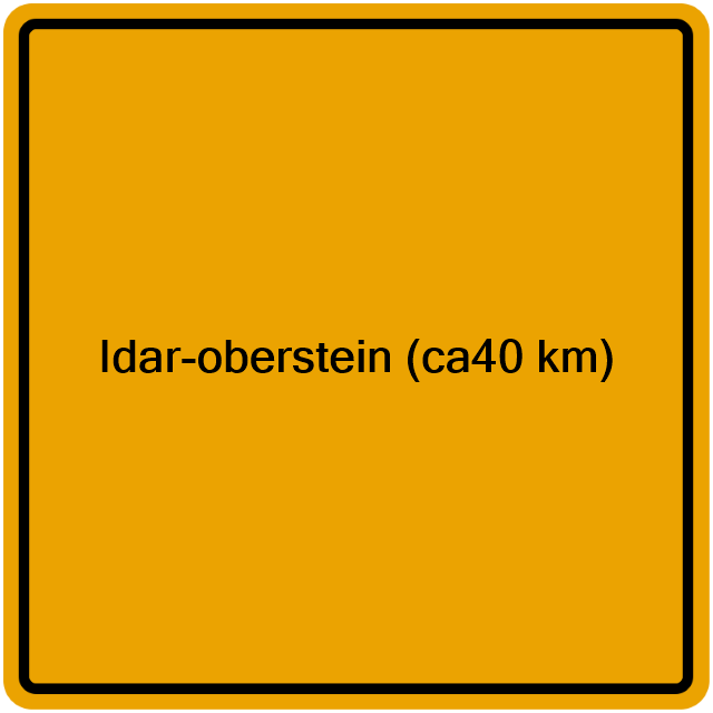 Einwohnermeldeamt24 Idar-oberstein (ca40 km)